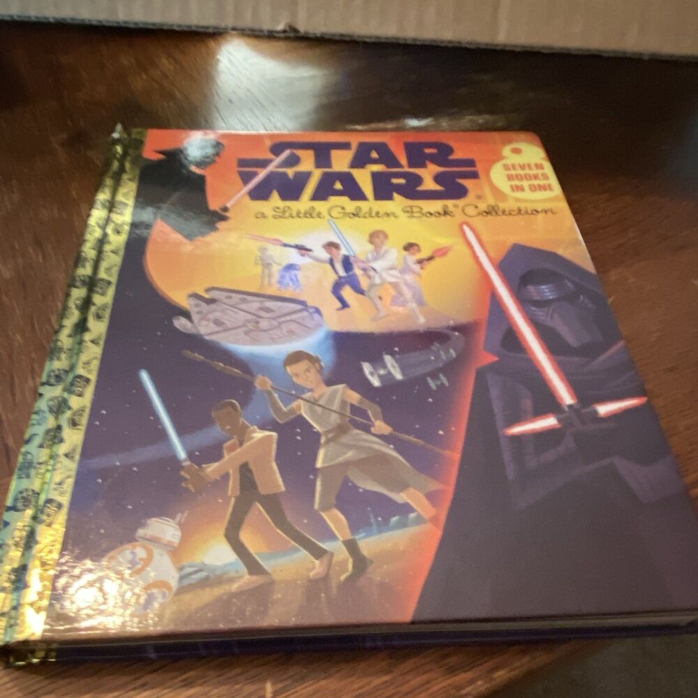 Star Wars Little Golden Book Golden Books Collection Hardcover 7-in-1 EPS 1-7